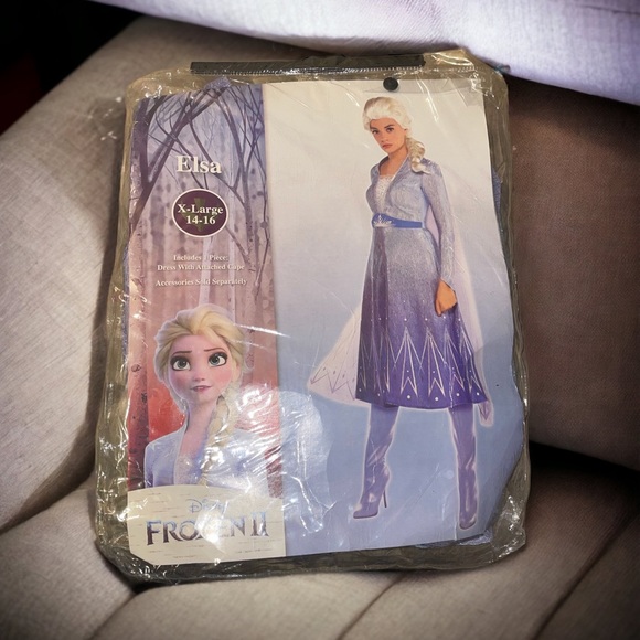 ELSA COSTUME Elsa size: Xlarge 14/16 - Picture 2 of 5